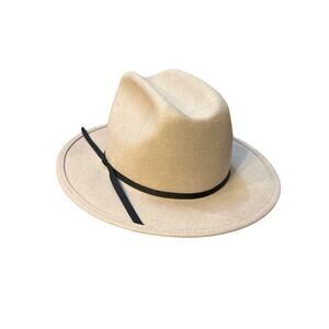 100% Wool Felt tan Cowboy Hat Youth Large John R. Craighead Denver Co western